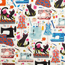 Cotton Fabric 'Purrfect