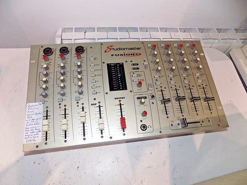 Studiomaster fusion mixer - studiomaster, fusion+