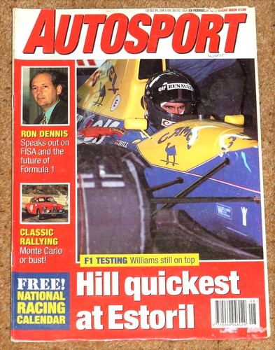 Autosport feb 1993 - autosport,