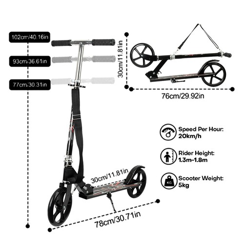 Folding kids scooter kick - kids,