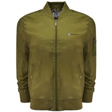 Lambretta Classic Lightweight MA1 Bomber Jacket LM0742- Olive Green