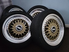 bbs rs 16x9 4x100 3piece  For BMW E30 Vw Mk1 Mk2 