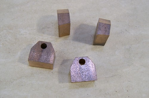 Starter motor brushes - starter, fit