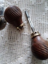 Beehive wooden door knobs full - door,