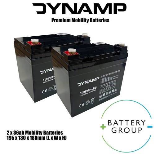 12v 36ah dynamp mobility - 2,