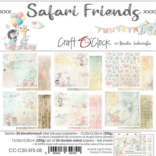Scrapbooking paperpad - 6", 6"