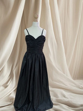 Vintage Couture Long Black