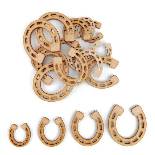 Lucky horseshoe mdf - lucky,