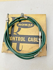 Original Romac Francis Barnett Green Outer Clutch Cable.