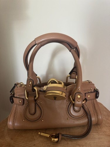 Chloé paddington mini - chloé, tan