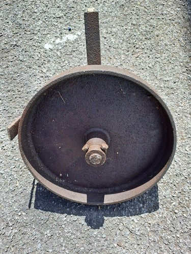 Vintage plough dept wheel - vintage,