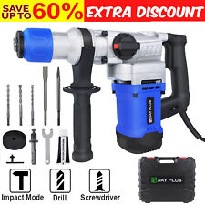 Electric Demolition Jack Hammer Concrete Drill Breaker SDS Plus Jackhammer Tool