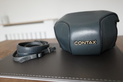 Contax leather case - contax, gc-21