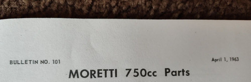 Moretti 750cc page photocopy - moretti, 2