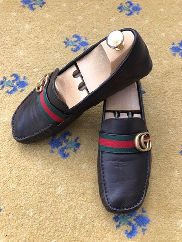 Gucci loafers leather - leather, shoes