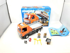 Playmobil City Action 6861 Construction Flatbed Truck - complete + extra