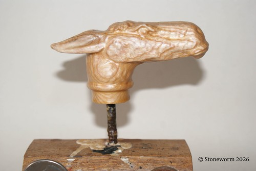 Head mule walking stick - mule,