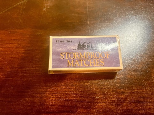Rei stormproof matches - rei,