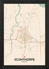 Scunthorpe UK Framed Wall Art