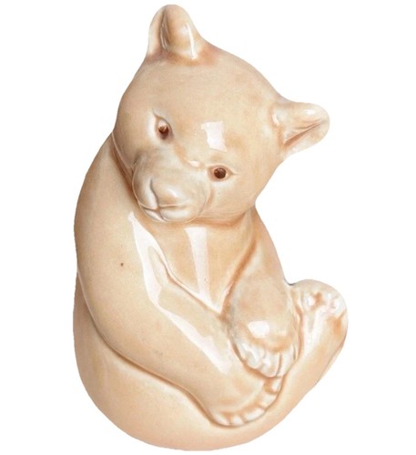 Poole pottery bear figurine - pottery,