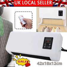 220V Plastic Wall Mounted Space Heater Fan Electric Cooler with Remote Control