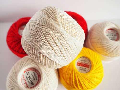 Luxurious feel cotton crochet - feel,