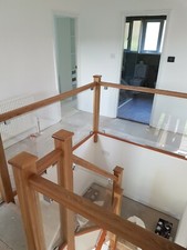 Bespoke toughened staircase - bespoke,