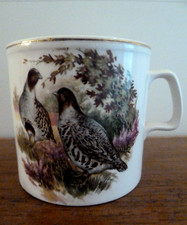 Large PALL MALL WARE Mug or Tankard Decorated with Game Birds - holds 550 ml