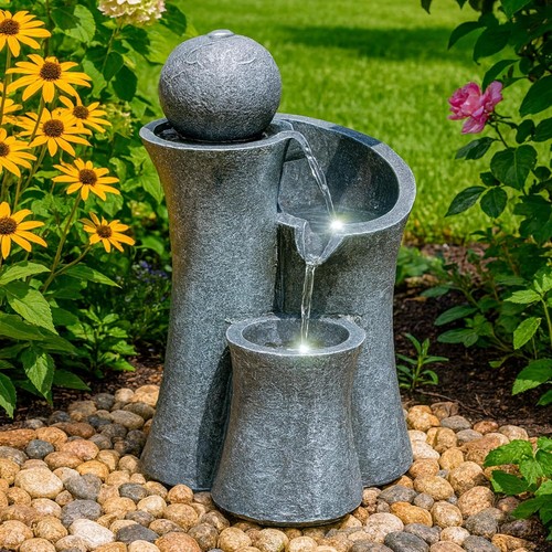 Garden water feature fountain - garden,