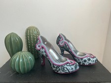 Beautiful patterned heels by