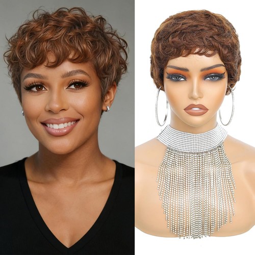 Short human hair wigs for - short,