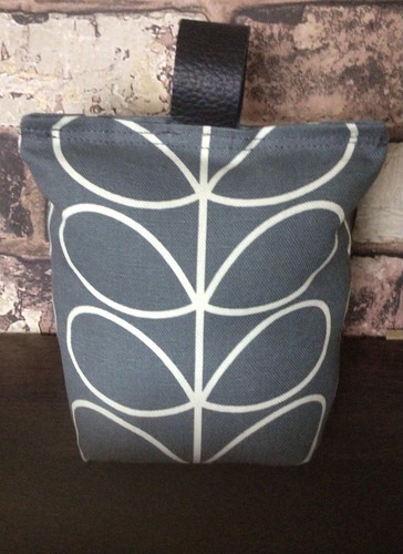 Orla kiely leather fabric - ,