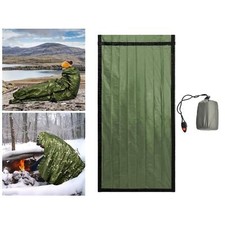 Emergency Blanket Thermal Survival Safety Insulating Mylar Space Bivy Sack