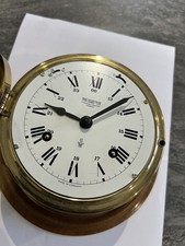 Vintage Ships Bell Clock