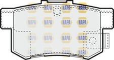 Brake Pads Set Rear NAPA Fits