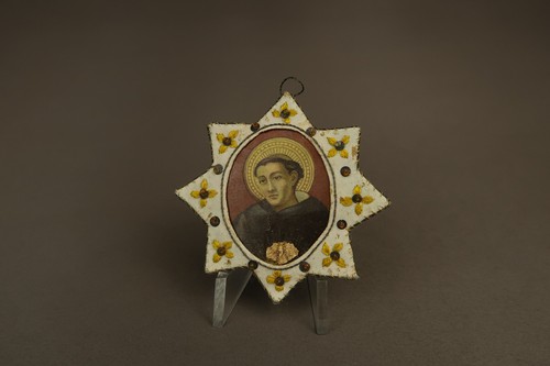 Antique reliquary dominican - reliquary,