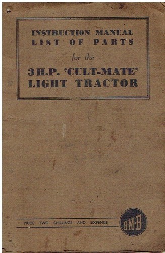 Brockhouse 3hp cult mate - brockhouse,