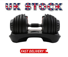 Adjustable Dumbbells 24KG/40KG Dumbbell Weight Home Gym Fitness
