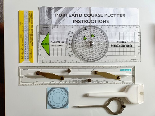 Chart navigation kit portland - chart, kit.