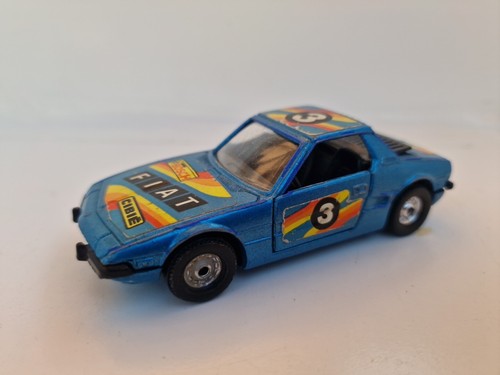 Corgi fiat in blue 3 - corgi,