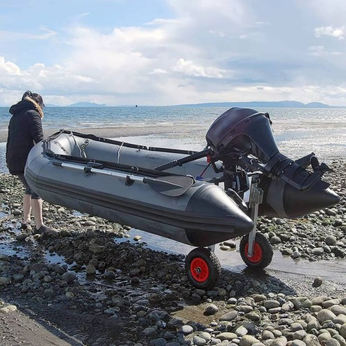 Aluminum stern wheel dinghy - aluminum,
