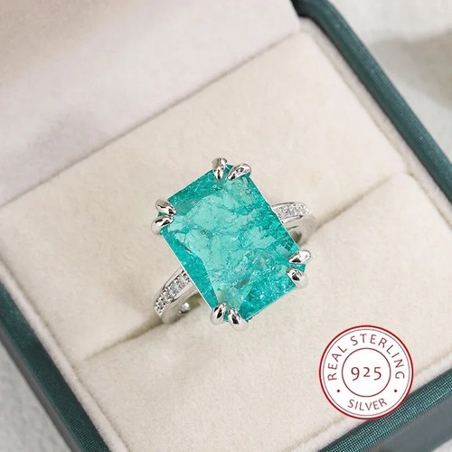 925 sterling silver blue green - 925,