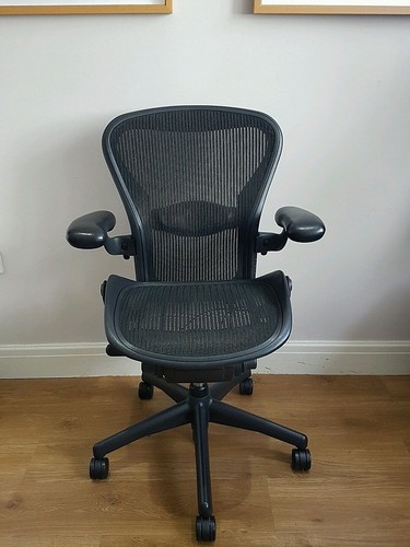 Black herman miller - black,