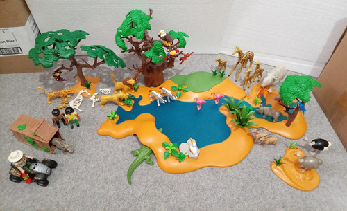 Playmobil big safari waterhole - playmobil,