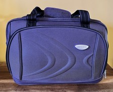 QUALITY PIERRE CARDIN CARRY ON CABIN BAG FLIGHT TRAVEL PURPLE PRISTINE L👀K