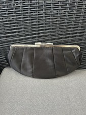 GHD Black Satin Evening Clutch