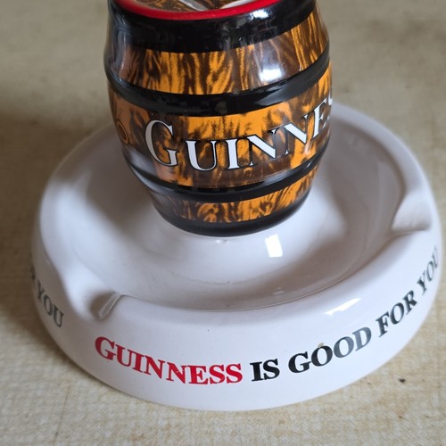 Guinness ceramic ashtrays - ceramic,