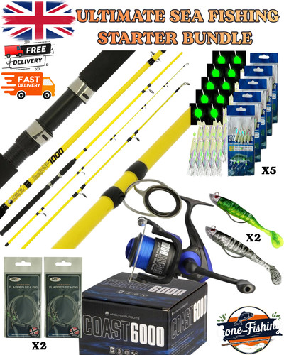 Sea fishing rod - fishing,