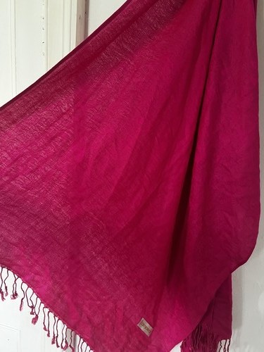Cashmere silk fuchsia - cashmere, 10%