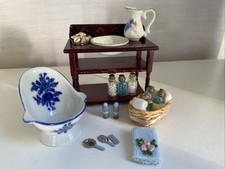 Dolls House 1/12th Blue